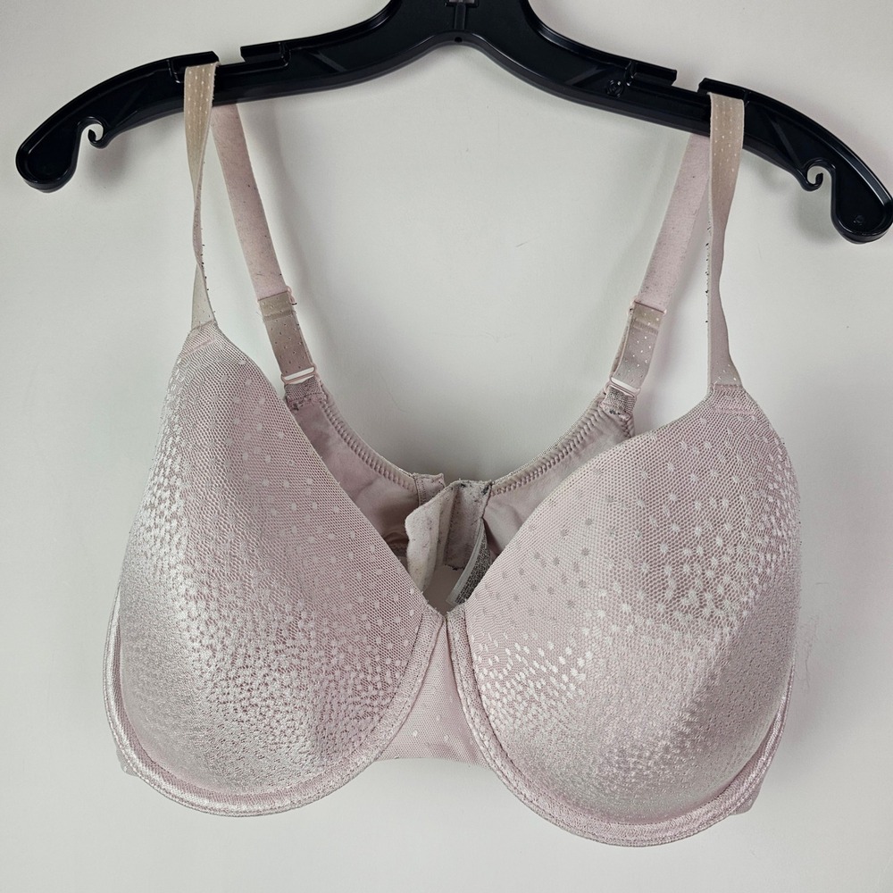 Wacoal Visual Effects Minimizer Bra 853303 Pink Lace Underwire 34DDD